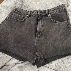 zara mom shorts